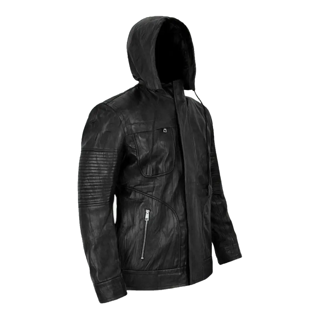 Mission Impossible Black Ghost Protocol Leather Jacket