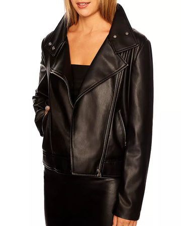 Women's Halfboy Moto Leather Jacket