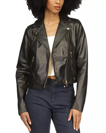 Women's Michael Kors Moto Leather Jacket