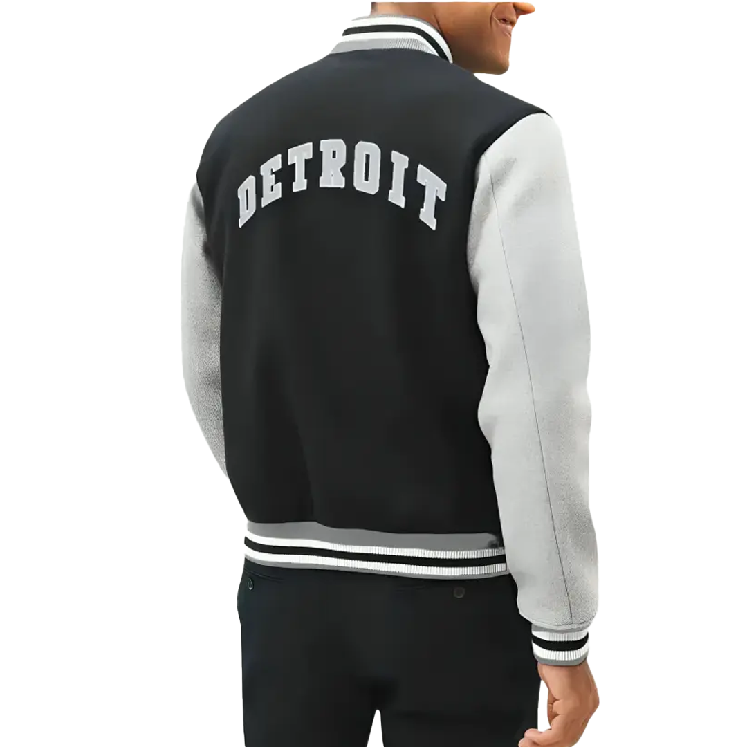 Axel Foley Detroit Lions Varsity Jacket