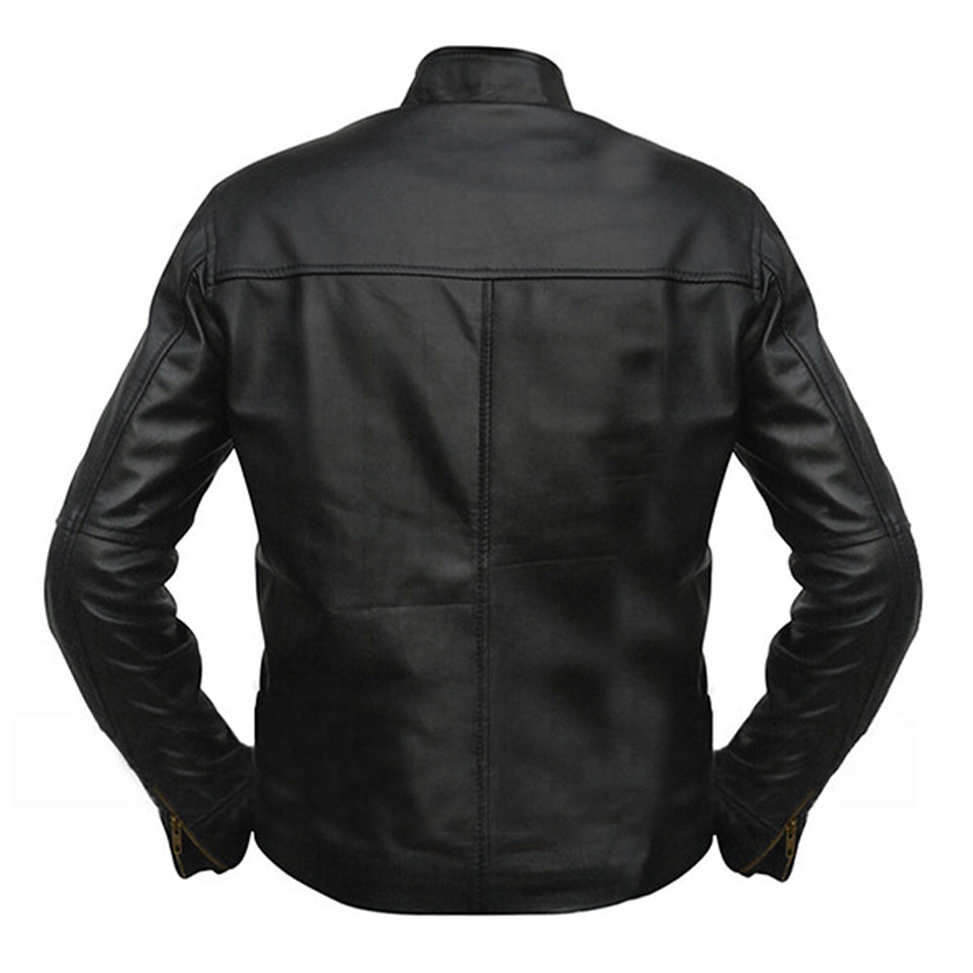 Fast And Furious 6 Vin Diesel Black Leather Jacket