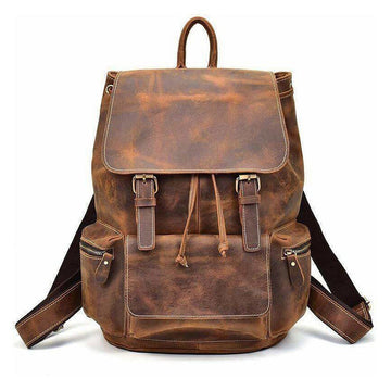 The Armstrong Buffalo Leather Backpack