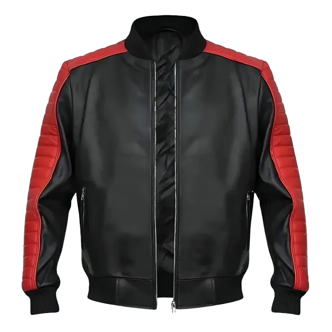 The Fall Guy Miami Vice Stunt Team Leather Jacket