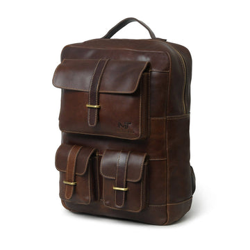 Mahi Classic Leather Backpack
