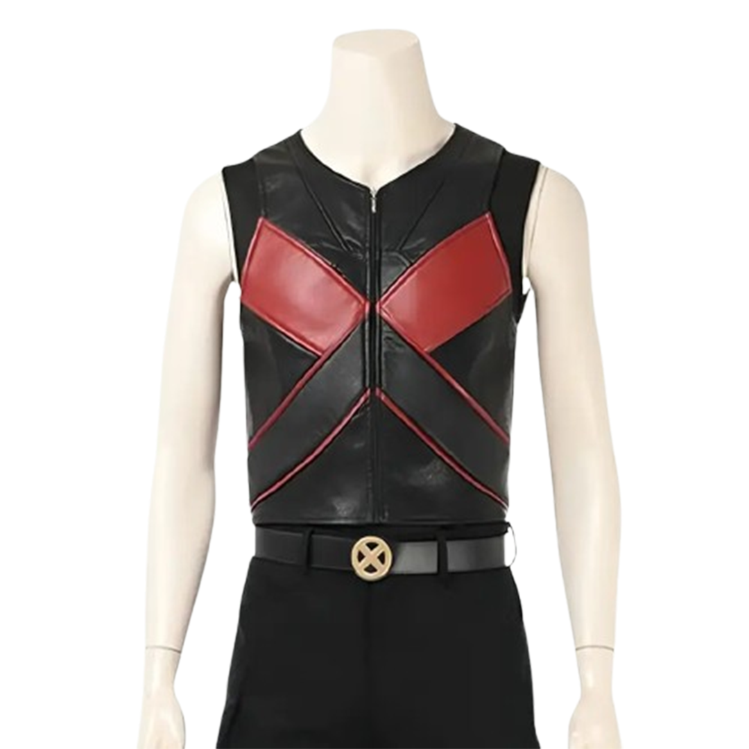 Deadpool Black Colossus Leather Vest