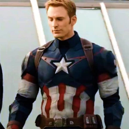 Captain America Steve Rogers Leather Jacket