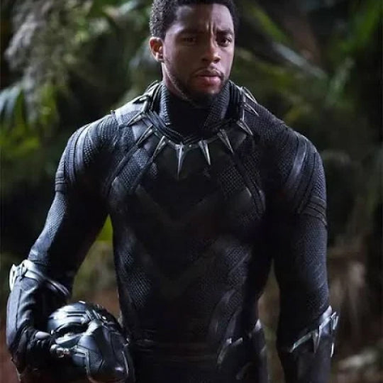 Chadwick Boseman Black Panther T’Challa Leather Jacket