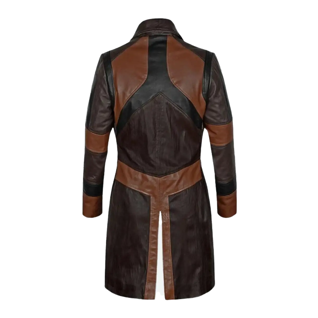 Guardians of the Galaxy 2 Gamora Leather Coat