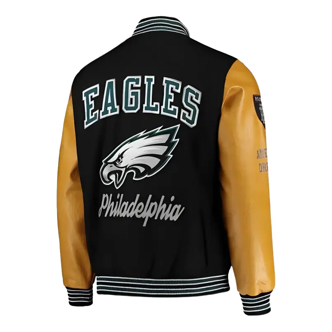 Philadelphia Eagles Heritage Letterman Varsity Jacket