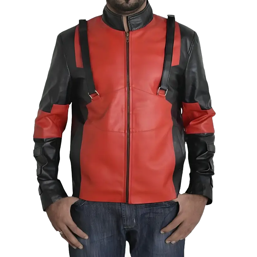 Deadpool Game Biker Leather Jacket