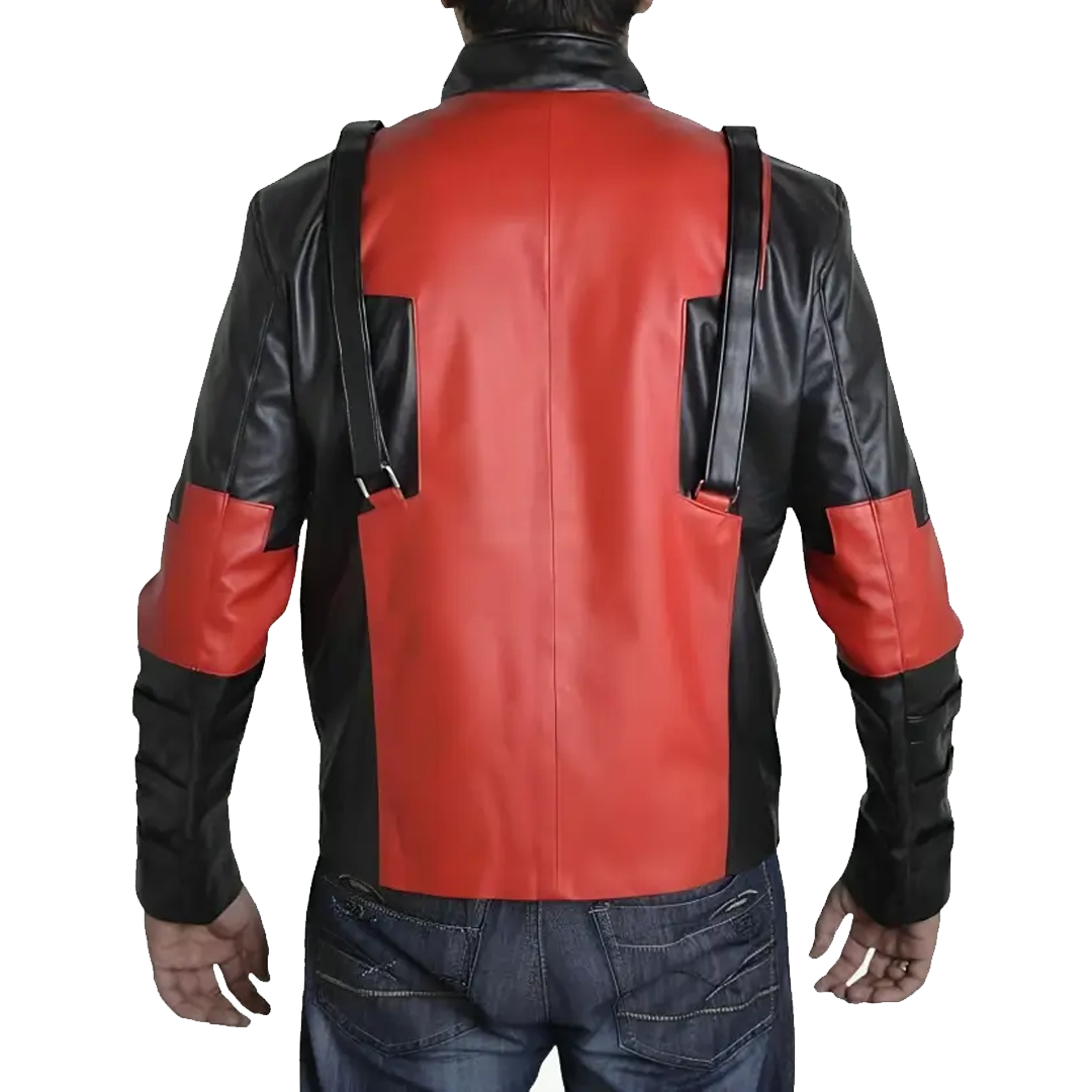 Deadpool Game Biker Leather Jacket