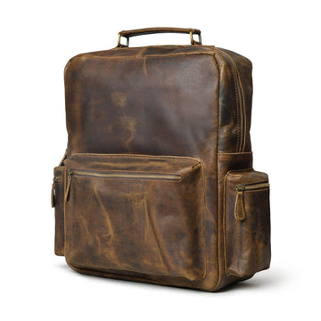 Barclay Buffalo Leather Backpack