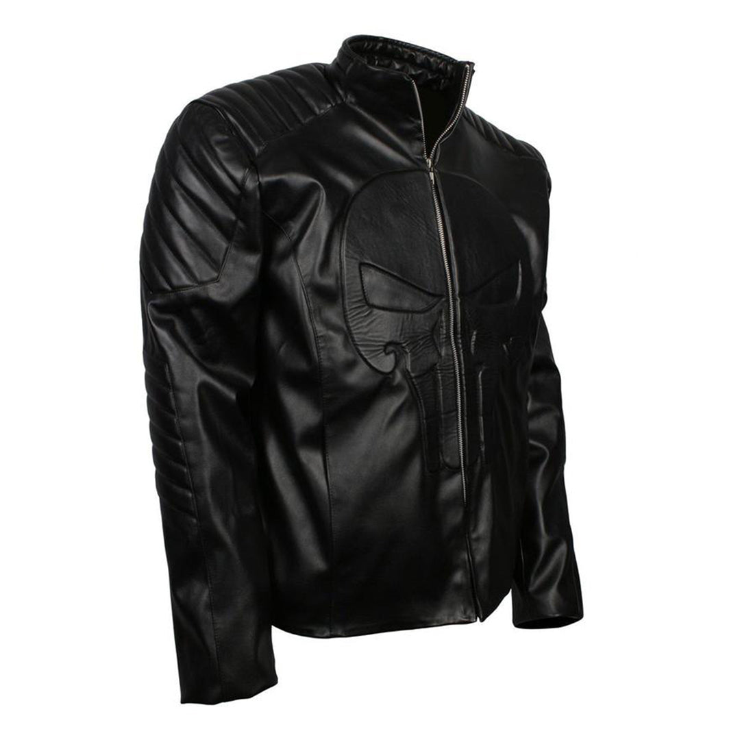 Punisher Thomas Jane Skull Leather Jacket