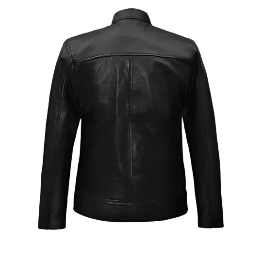 Men's Black Frostfire Leather Jacket