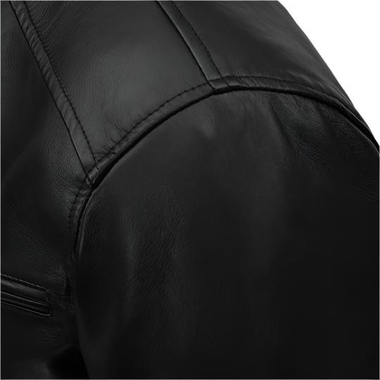 Men's Black Frostfire Leather Jacket