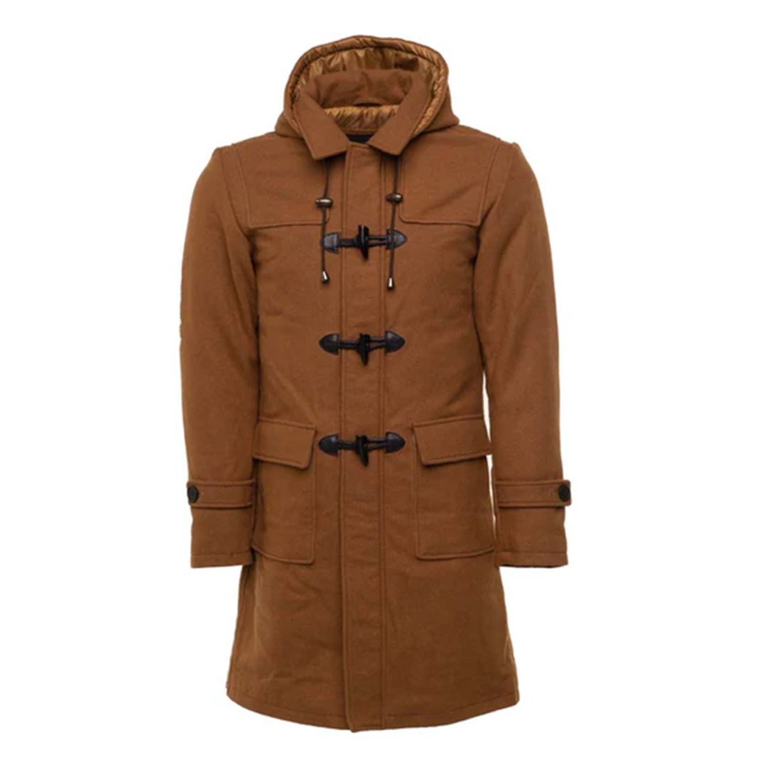 Brown Clifford's Suede Leather Coat