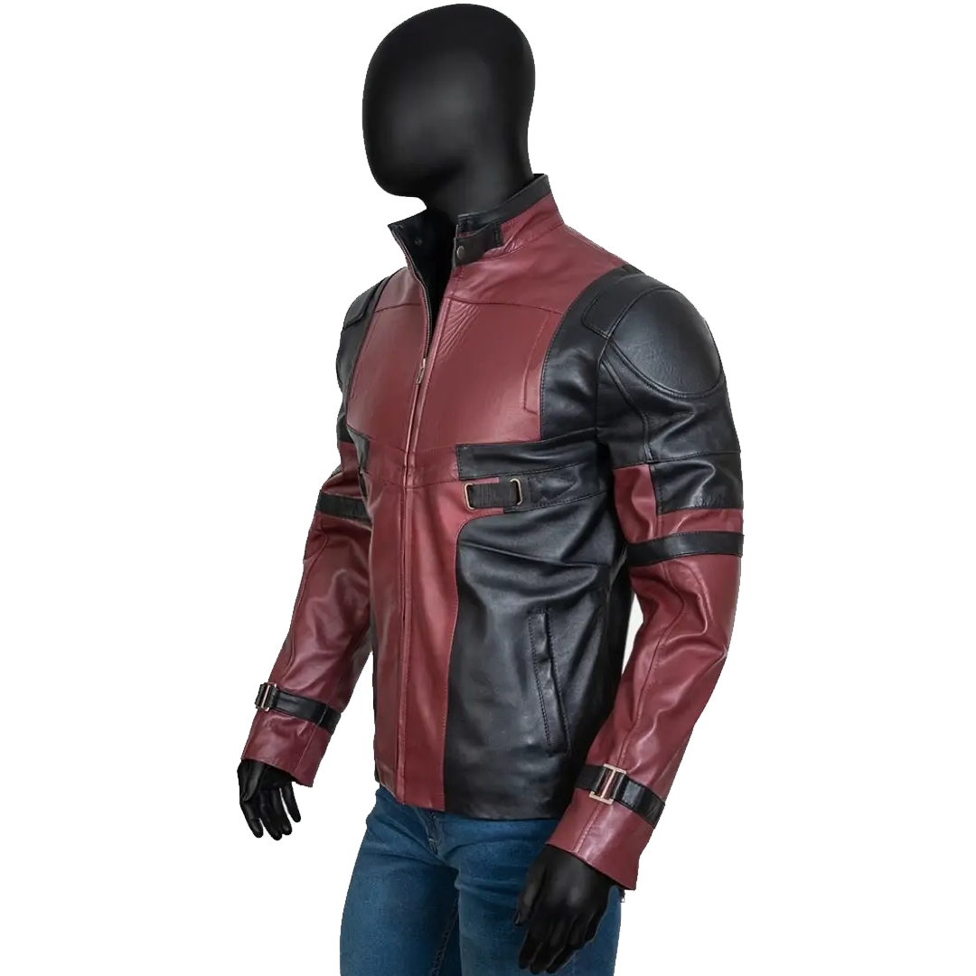 Deadpool Ryan Reynolds Leather Jacket