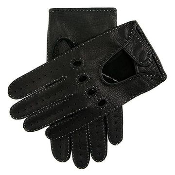 Black Winchester Leather Gloves