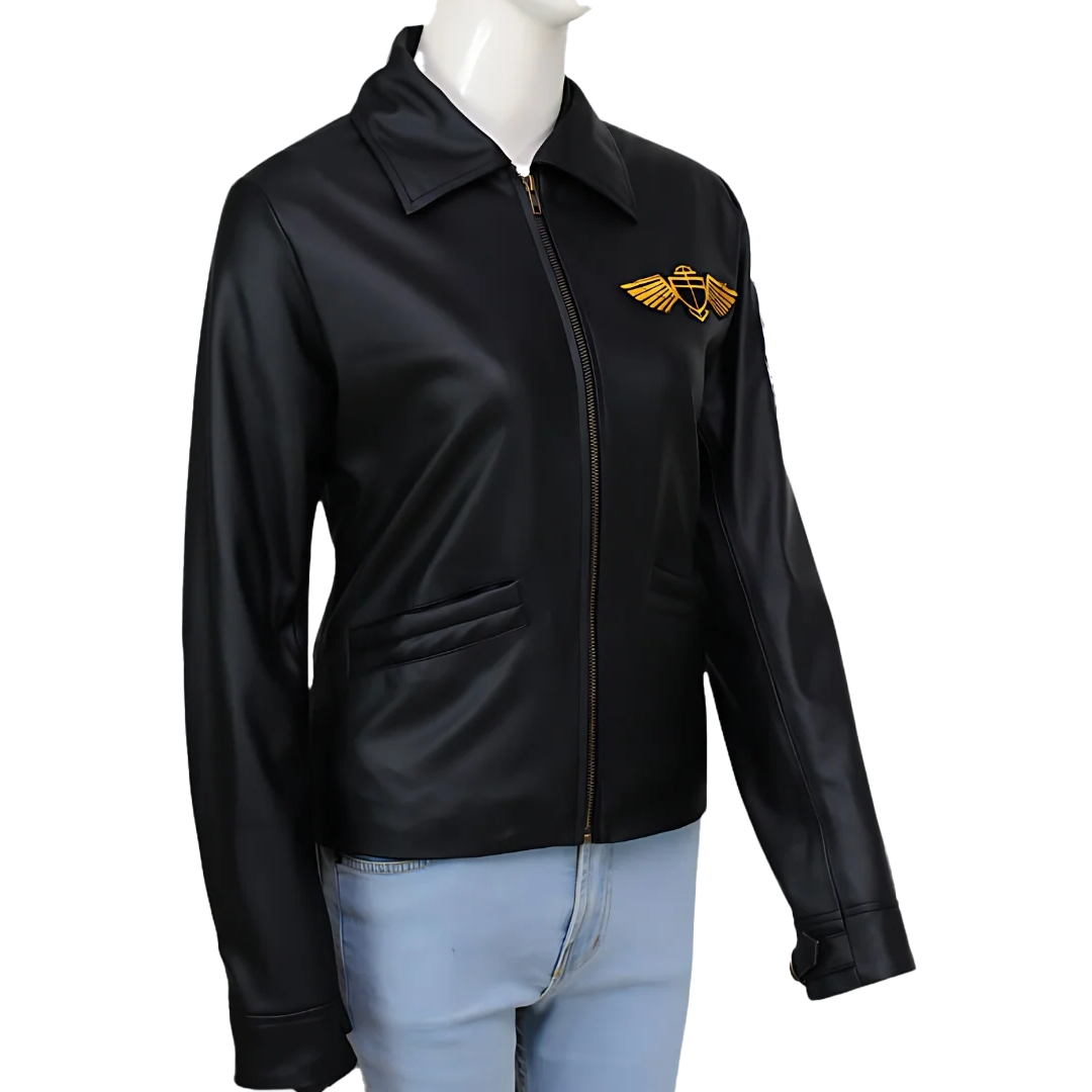 Top Gun Black Charlie Leather Jacket