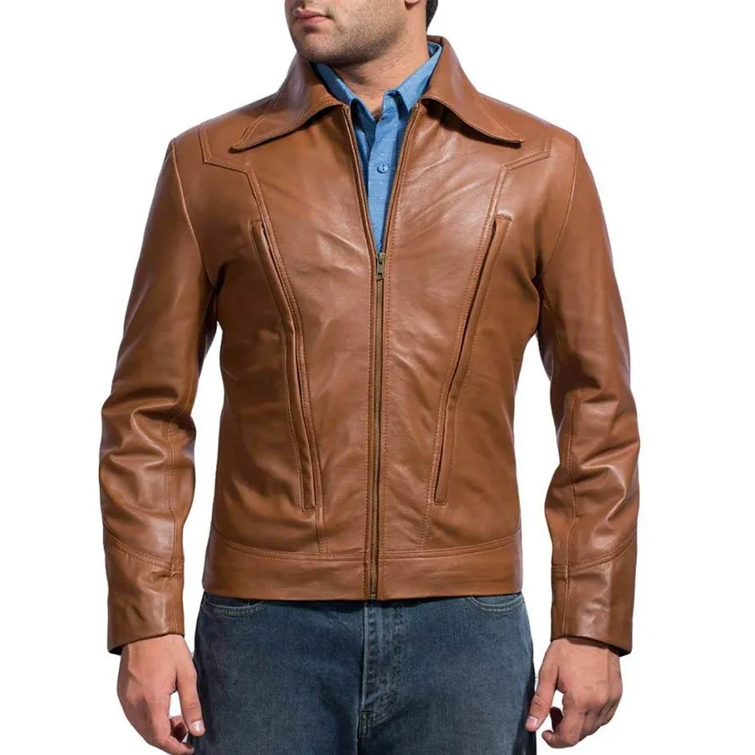 X Men Brown Days of Future Past Leather Jacket