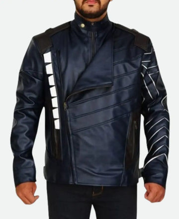 Avengers Infinity War Bucky Barnes Leather Jacket