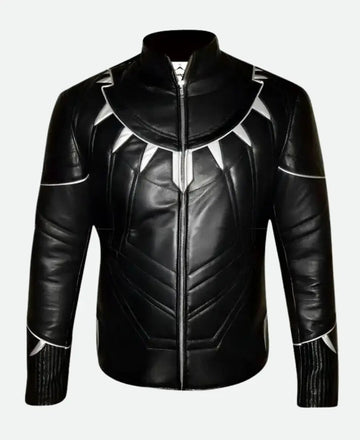 Chadwick Boseman Black Panther T’Challa Leather Jacket