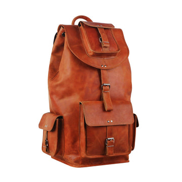 Kingston Tanned Leather Backpack