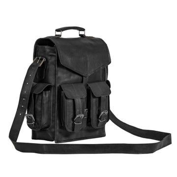 The Harper Convertible Leather Backpack