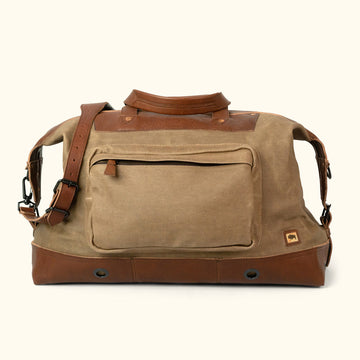 Dakota Waxed Canvas Oversized Duffle Bag