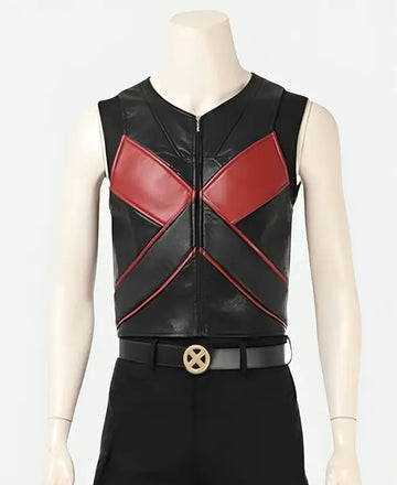 Deadpool Black Colossus Leather Vest