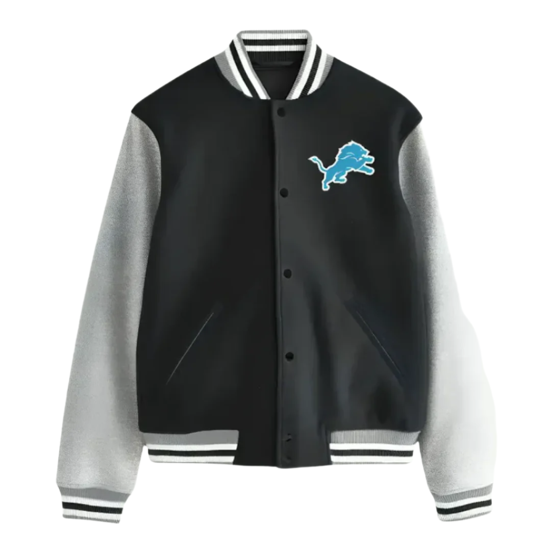 Axel Foley Detroit Lions Varsity Jacket