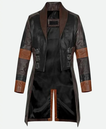 Guardians of the Galaxy 2 Gamora Leather Coat