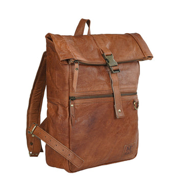 The Ortiz Rucksack Leather Backpack