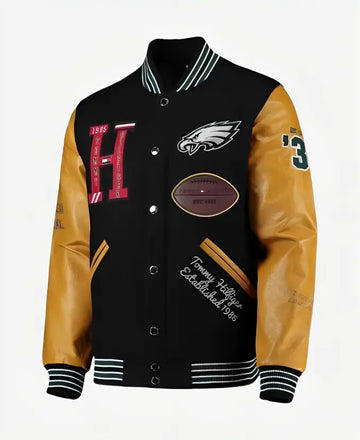 Philadelphia Eagles Heritage Letterman Varsity Jacket