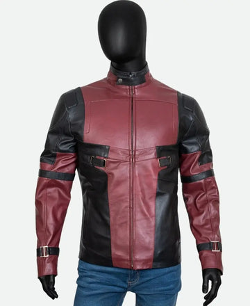 Deadpool Ryan Reynolds Leather Jacket