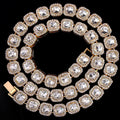 Crystal Zircon Bling Iced Out Cuban Link Chain