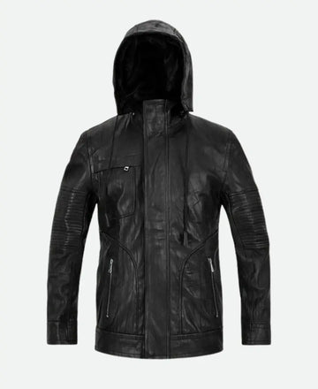 Mission Impossible Black Ghost Protocol Leather Jacket