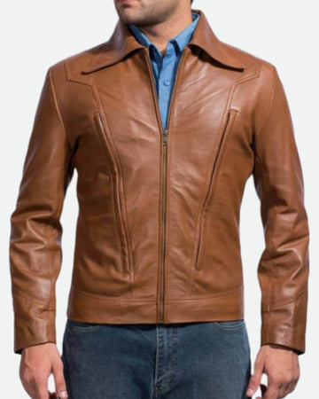 X Men Brown Days of Future Past Leather Jacket