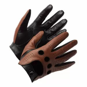 Brown GT Leather Gloves